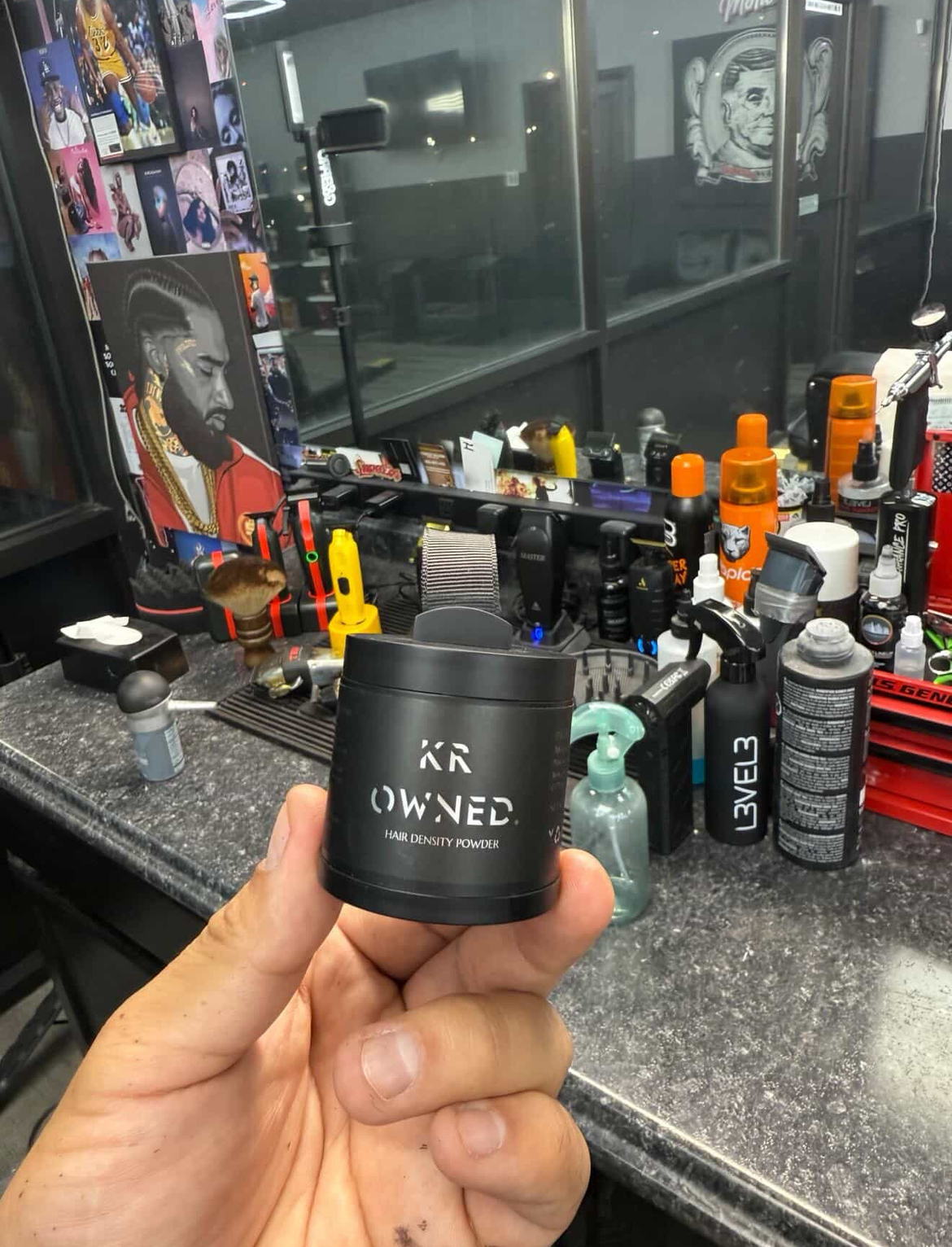 Krowned barber